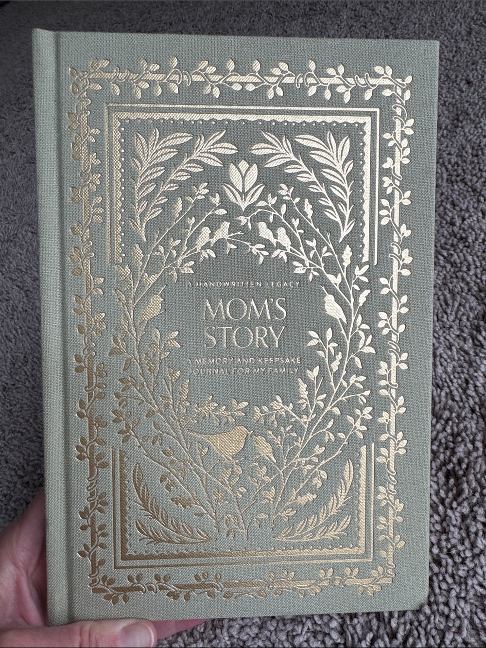 Mom's Story: A Memory and Keepsake Journal for My Family -- Korie Herold